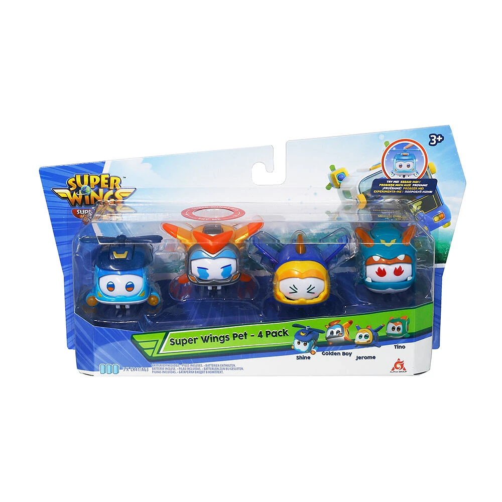 Super Wings Pet - 4 Pack