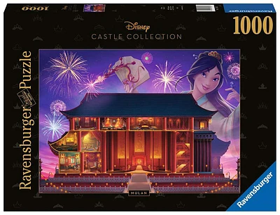 Ravensburger Disney Princess - Disney Castles Mulan 1000pc Puzzle