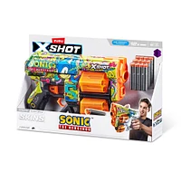 XSHOT Skins Dread Blaster - Hyper Spike Skin (12 Darts) by ZURU