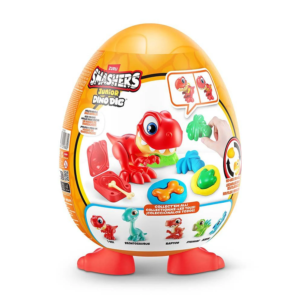 Smashers Junior Dino Dig Egg