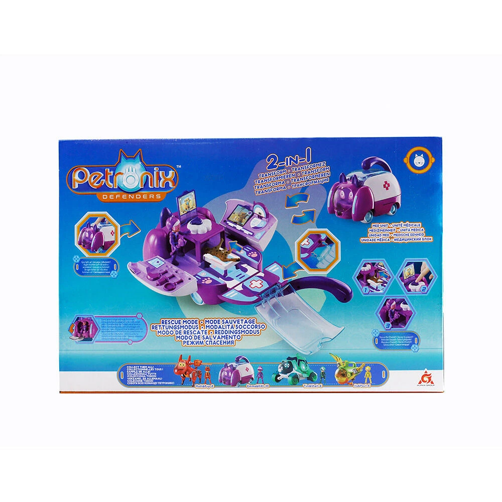 Petronix Deluxe Transforming Med unit and Emma
