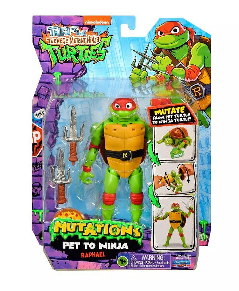 Tales of Teenage Mutant Ninja Turtles: Mutations Deluxe Raphael Pet to Ninja Figure