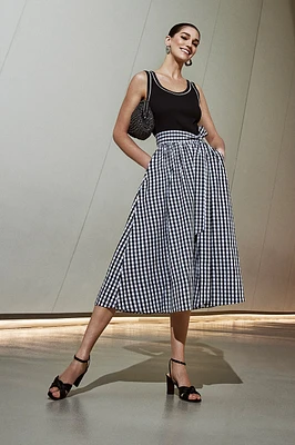 Gingham dress