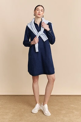 Denim dress