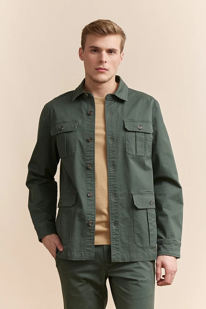 Military overshirt
