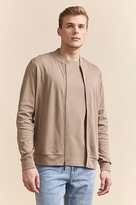 Cardigan pima coton