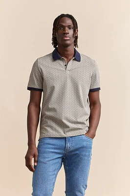 Polo imprimé vintage