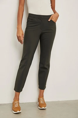 Sport Chic pants with elastic cuff