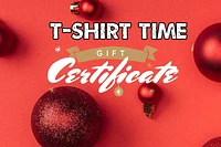 Carte-cadeau électronique | T-Shirt Time
