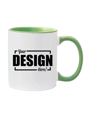 MUG With Colored Handle and Inside. | T-Shirt Time