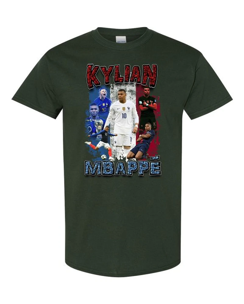 FRANCE SOCCER - Adult Round-neck T-shirt