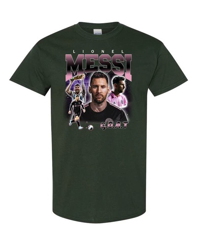 MESSI SOCCER - Adult Round-neck T-shirt