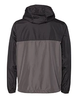 Veste coupe-vent légère entièrement zippée de Independent Trading Co. | T-Shirt Time
