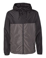Veste coupe-vent légère entièrement zippée de Independent Trading Co. | T-Shirt Time