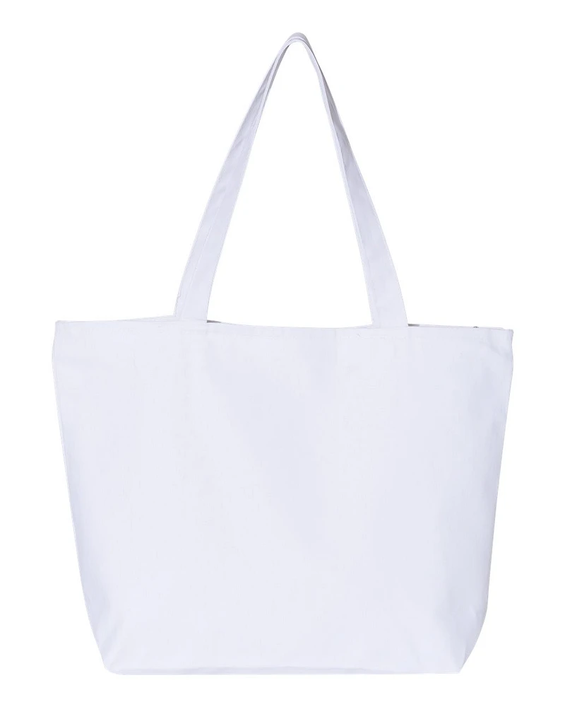 Sac fourre-tout zippé Q-Tees 25L | T-Shirt Time