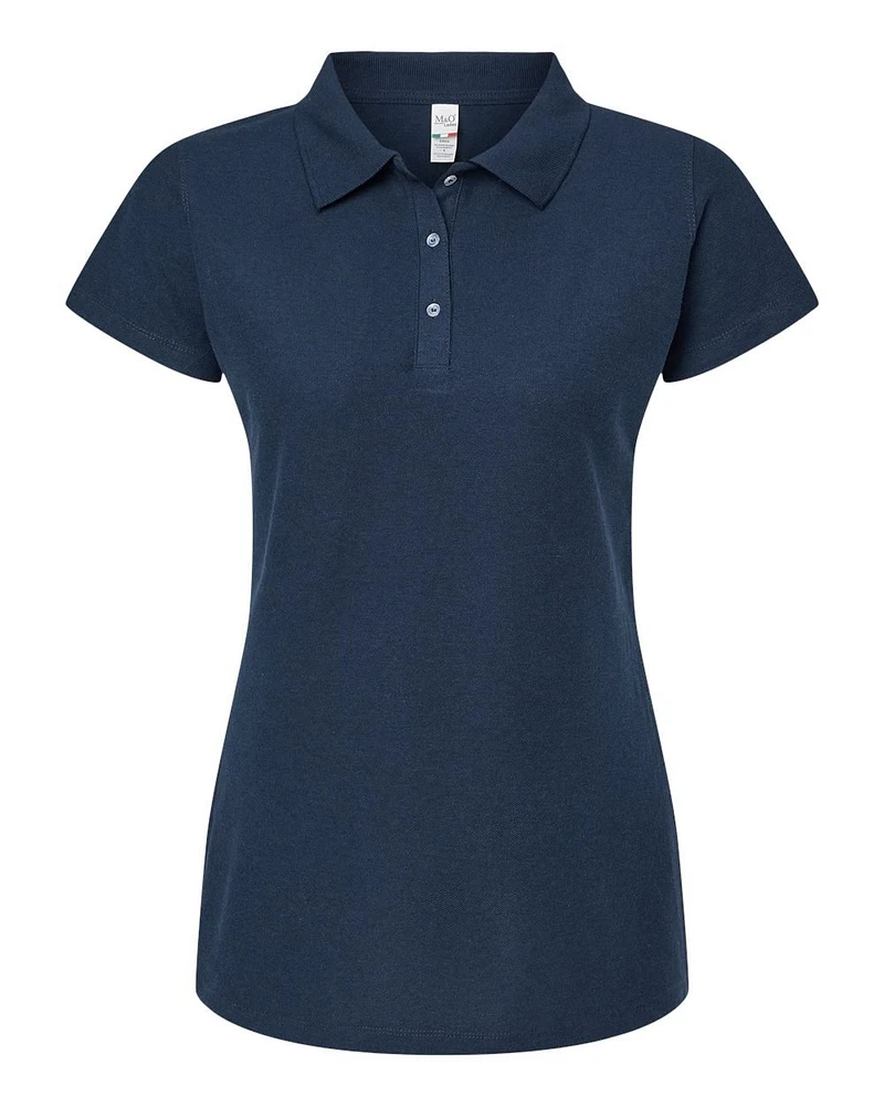 M&O Women's Soft Touch Polo | T-Shirt Time