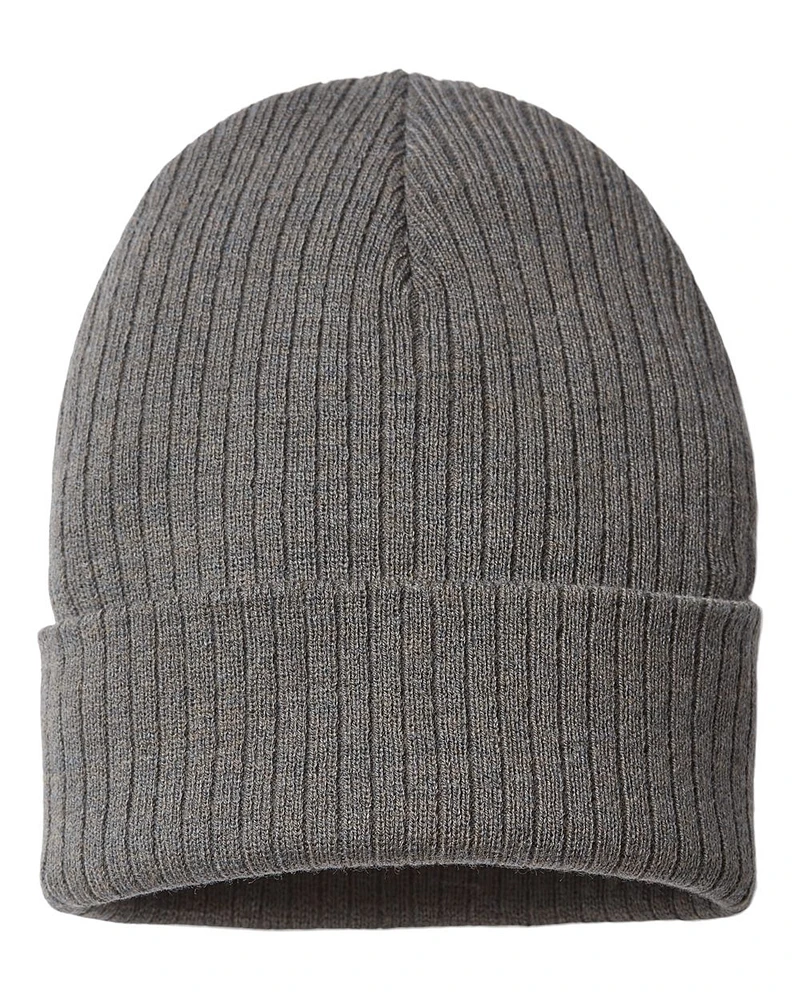 Bonnet à revers côtelé durable Atlantis Headwear | T-Shirt Time