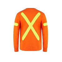 Adult Cotton Long Sleeve Safety T-Shirt | T-Shirt Time