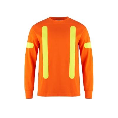 Adult Cotton Long Sleeve Safety T-Shirt | T-Shirt Time
