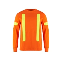 Adult Cotton Long Sleeve Safety T-Shirt | T-Shirt Time
