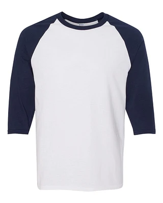 Gildan Heavy Cotton™ Raglan Three-Quarter Sleeve T-Shirt | Time