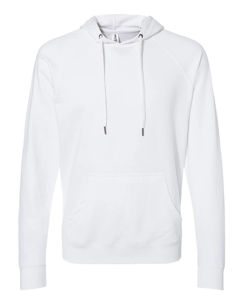 Independent Trading Co. Icon Lightweight Loopback Terry Hooded Sweatshirt | T-Shirt Time