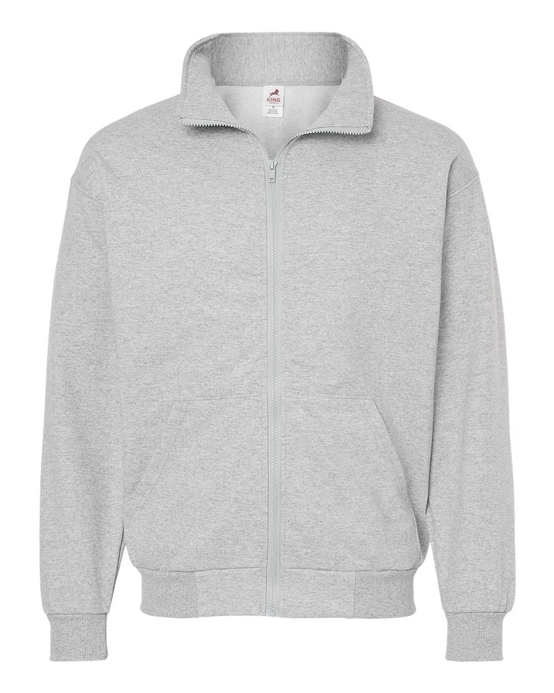 King Fashion Full-Zip Sweatshirt | T-Shirt Time