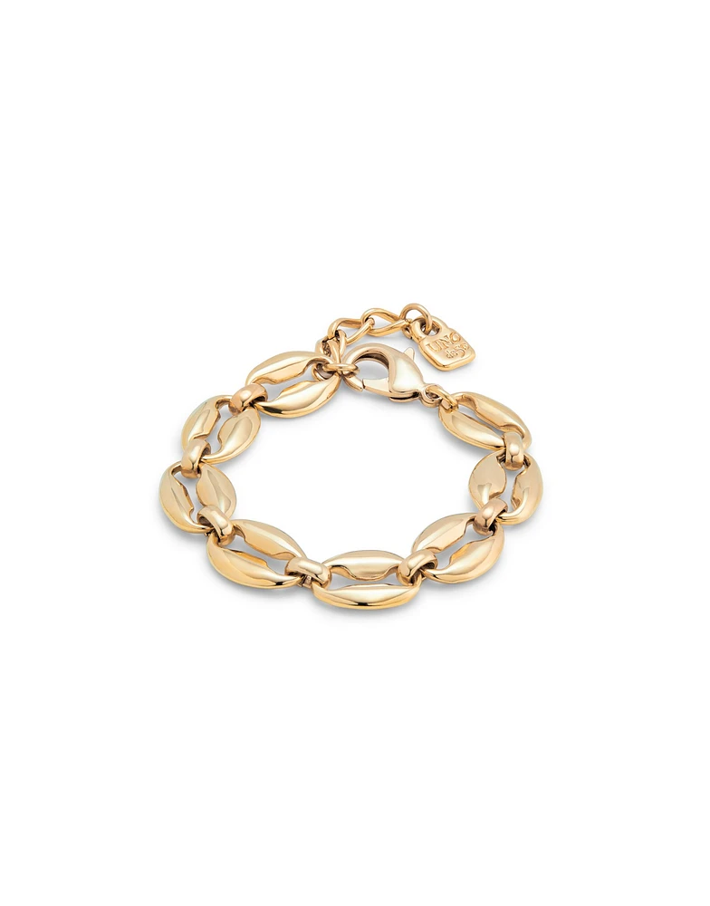 oval link chain bracelet