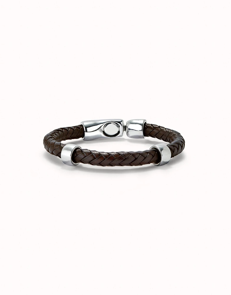 Braided bracelet with clasp