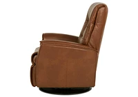 Paramount Leather Recliner -Sol Caramel