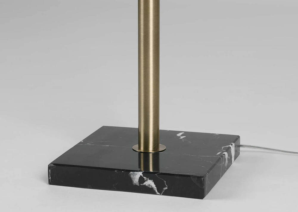 Leary LED Floor Lamp Brass