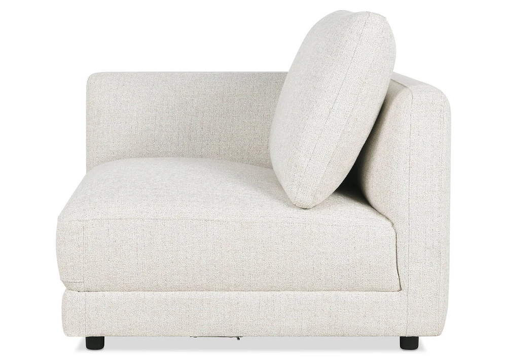 Mila Left-Arm Chair Module -Sela Salt