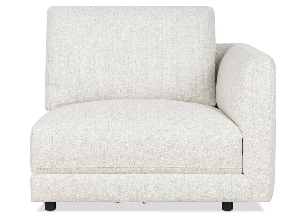 Mila Right- Arm Chair Module -Sela Salt