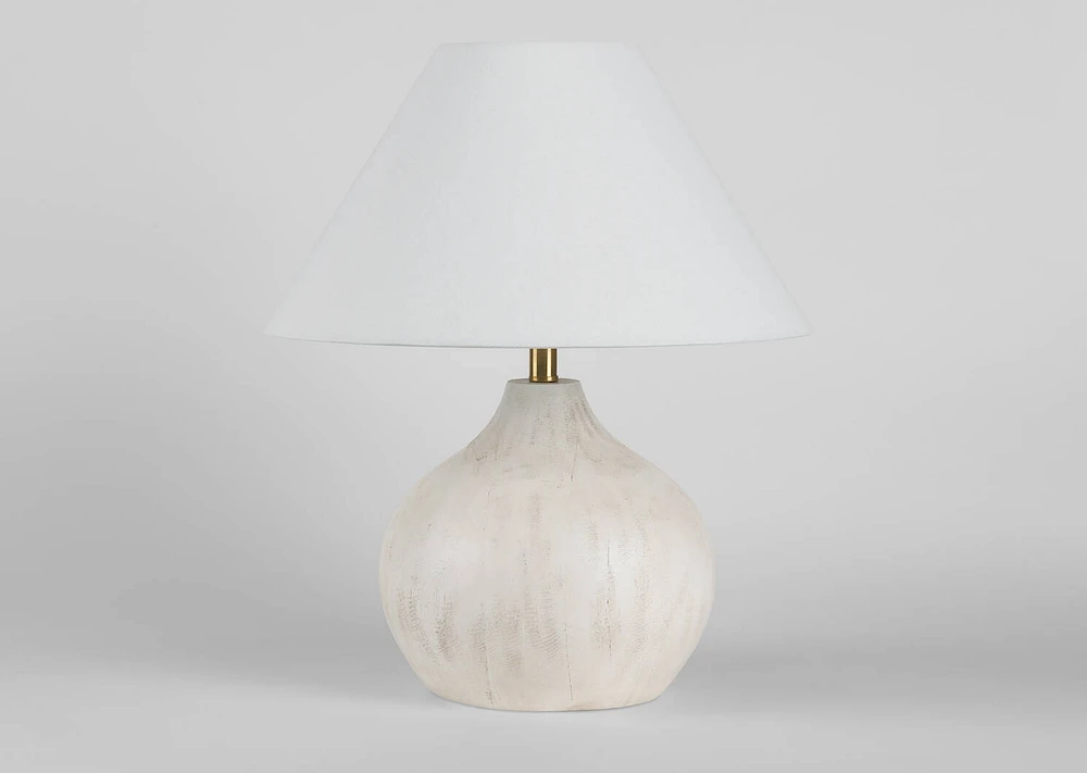 Darla Table Lamp White