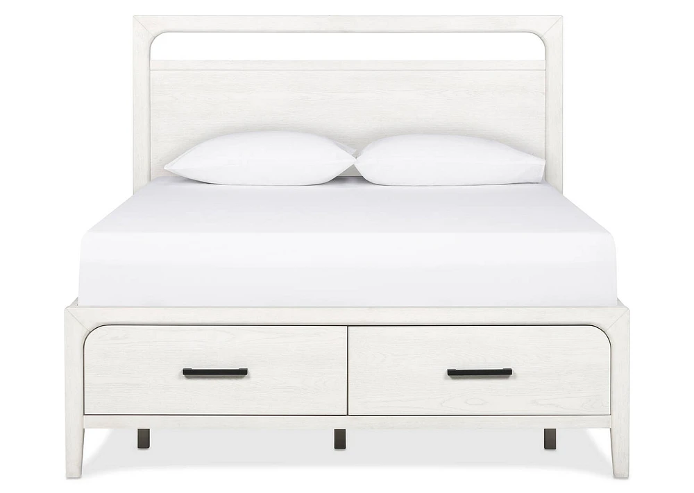 Marisol Storage Bed -Nevin Fog, KING