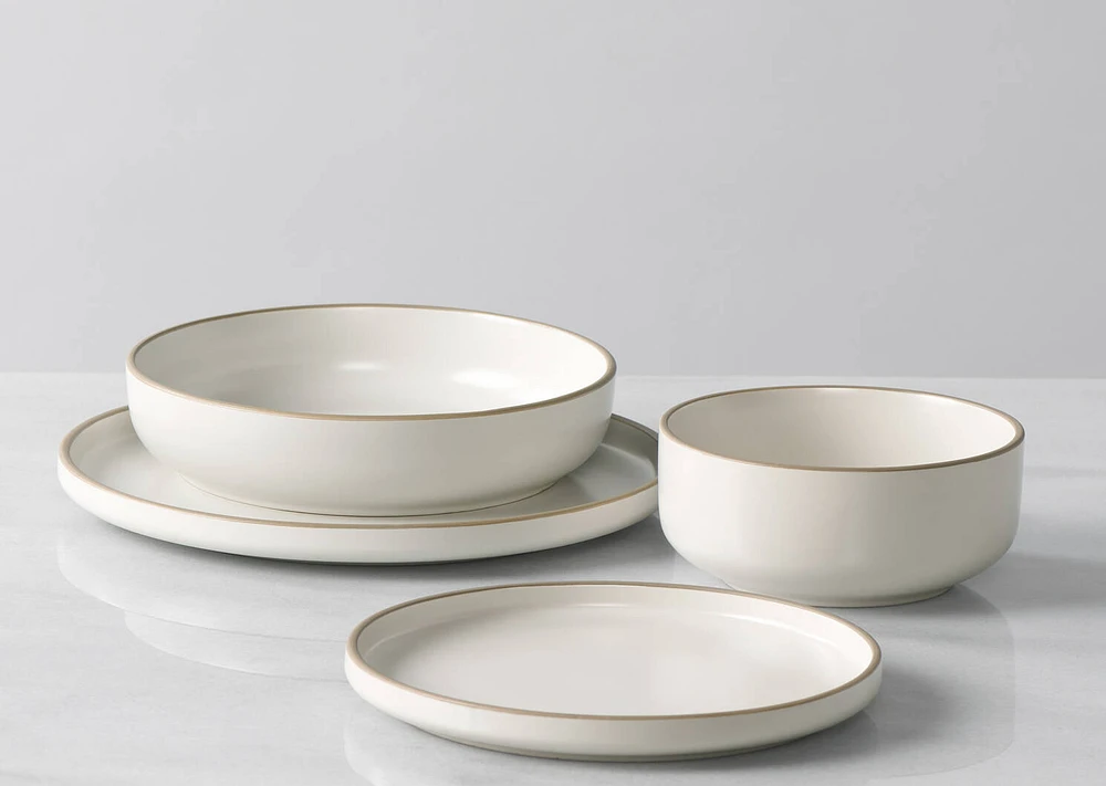 Pym 16 piece Dish Set Sand