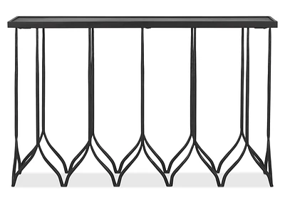 Caspian Console Table -Bestia Ebony