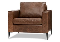 Lucca Custom Leather Armchair