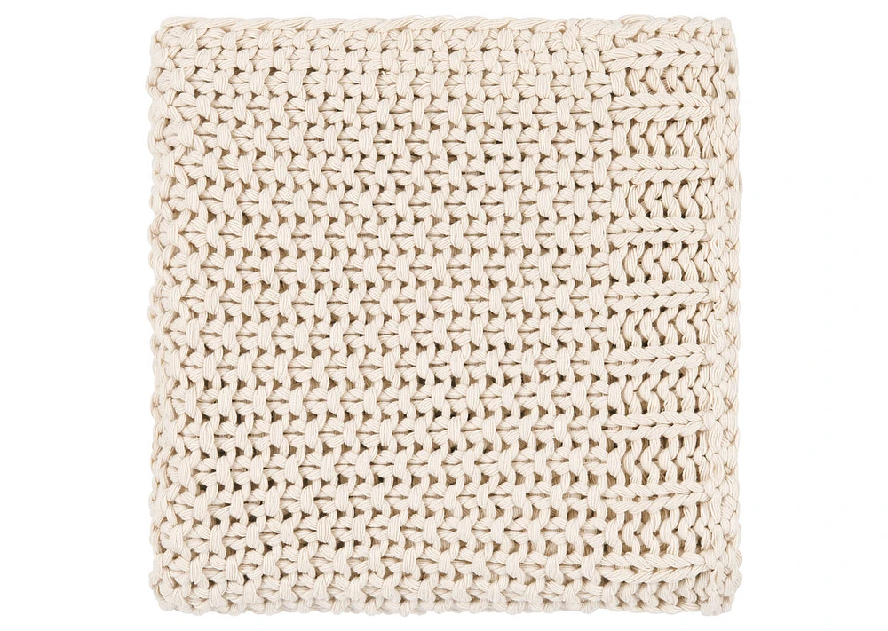 Kitt Cotton Throw Natural