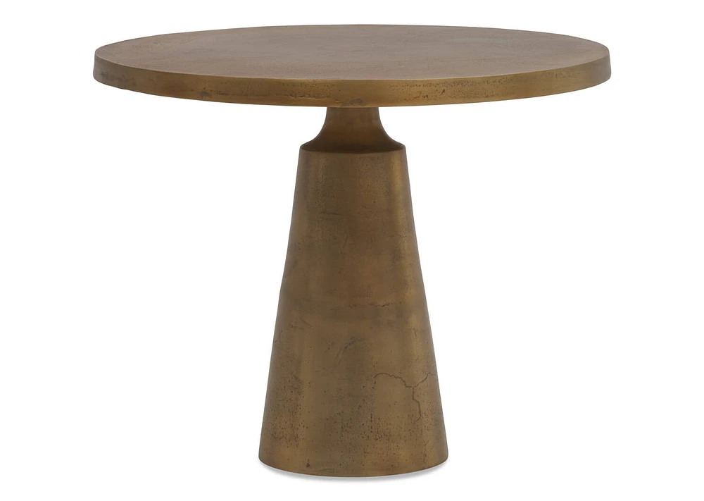 Gershwin Side Table 24" -Brass