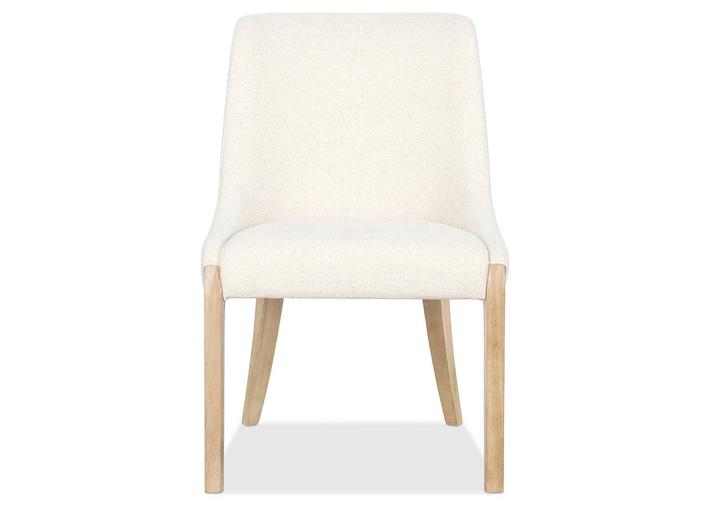 Fable Dining Chair -Mel Ivory