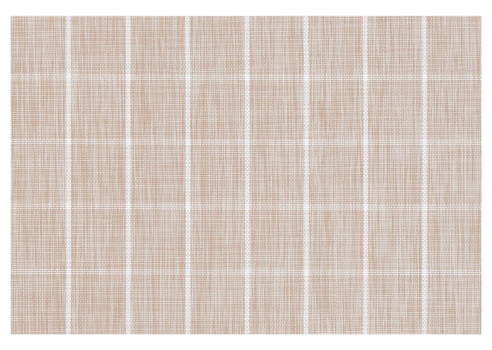 Baker Placemat Sand/Ivory