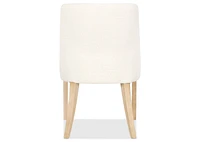 Fable Dining Chair -Mel Ivory