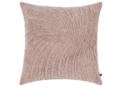 Bellamy Cotton Pillow 20x20 Pink Dust