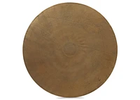 Gershwin Side Table 24" -Brass