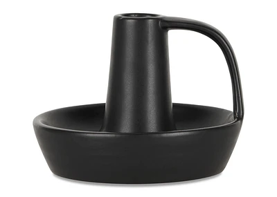 Barnaby Candle Holder Black