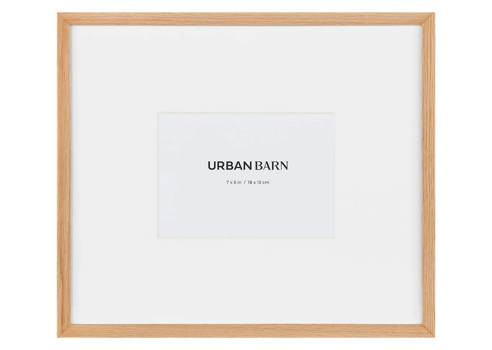 Russo Gallery Frame 5x7 Oak