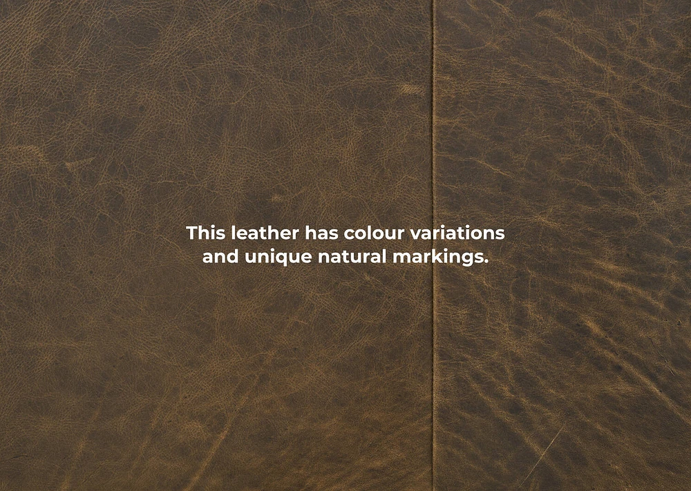 Marcello Leather Armchair -Waco Tobacco
