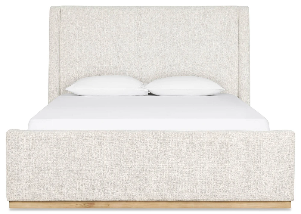 Lemieux Bed -Jericho Mineral, QUEEN