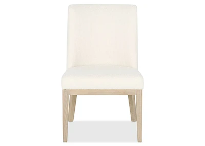 Ryan Dining Chair -Charlotte Ivory/Salt